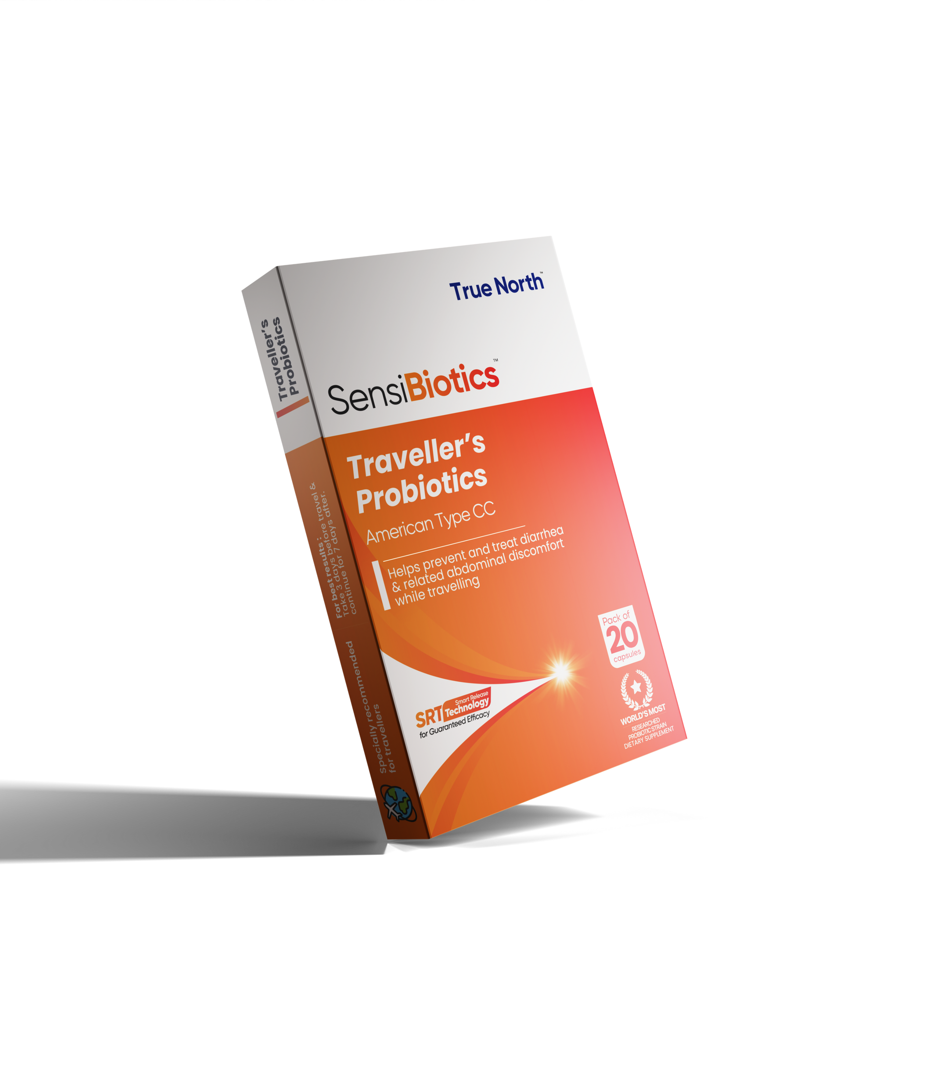 Sensibiotics capsules bottle and packaging